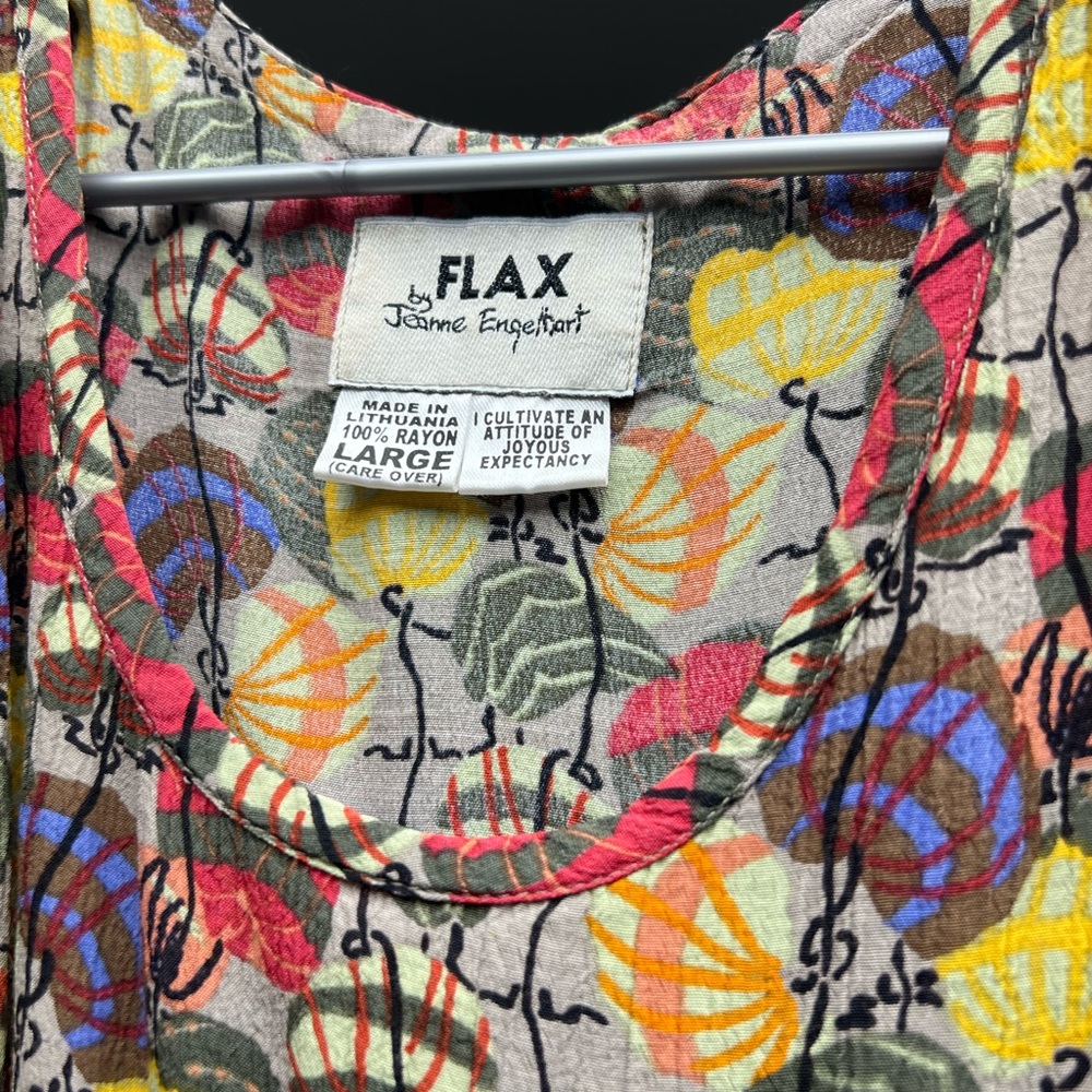 Flax Women's Multicolor Top
